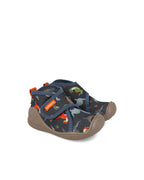 Biomecanics pantofi baieti de interior 18-24 Gabardina Azul Marino cu dino