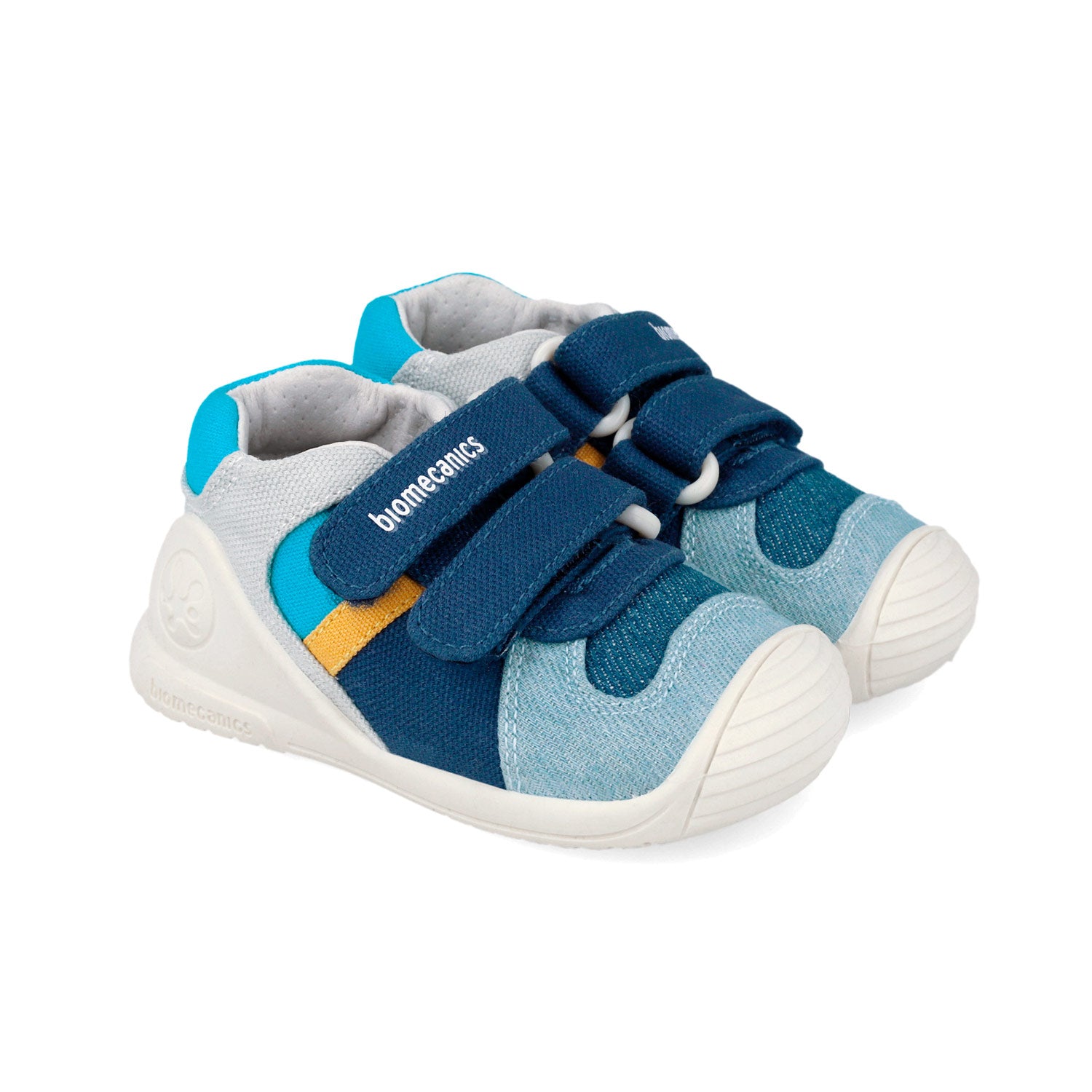 Biomecanics pantofi baieti din panza canvas 18-24 Pique Azul Marino Imagine principală a produsului