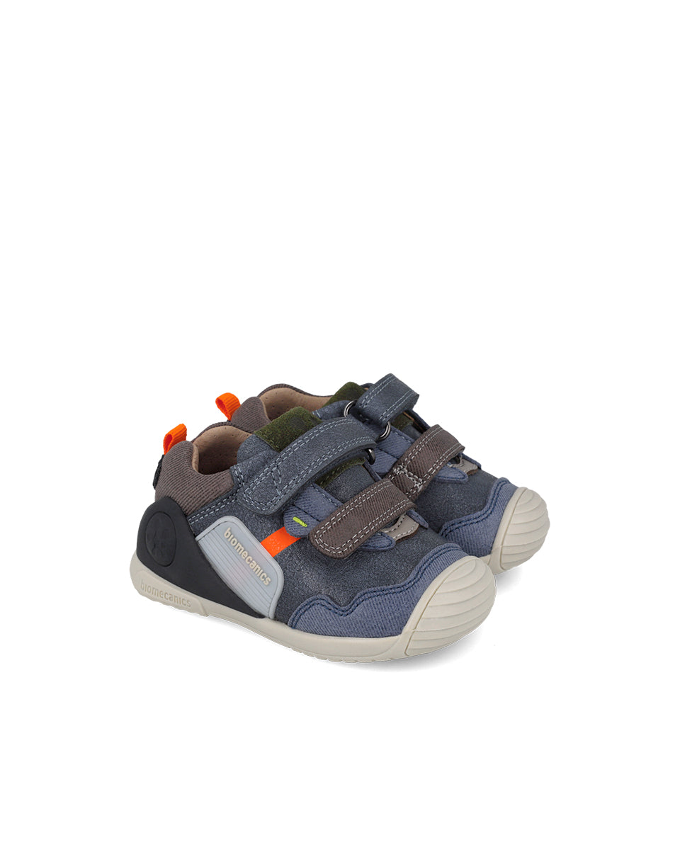 Biomecanics pantofi baieti 18-25 Nobuck Petrol