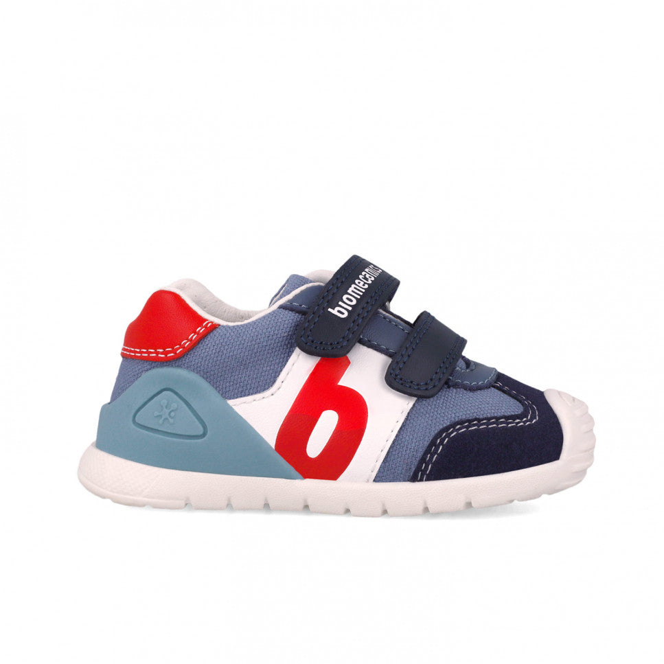 Biomecanics pantofi baieti Primii pasi 18-24 Sauvage Petrol