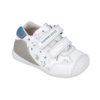 Biomecanics pantofi baieti sport 18-24 Napa Blanco y Indigo cu stele