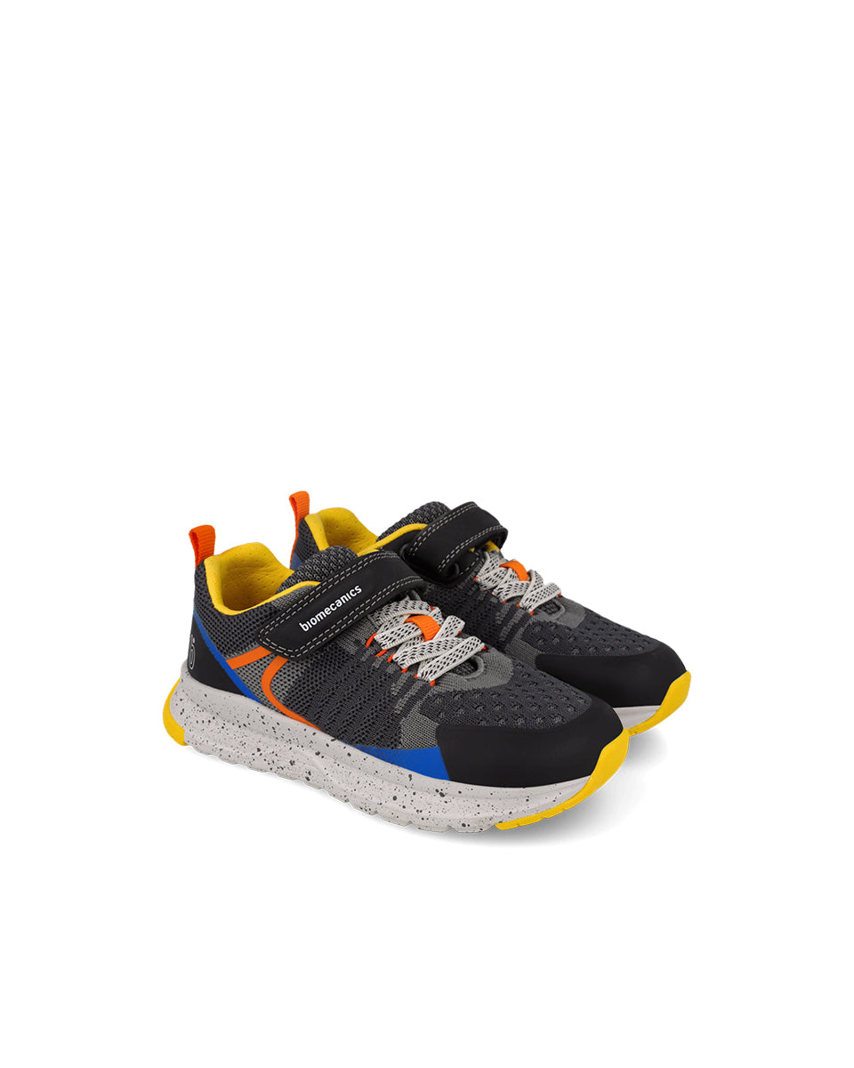 Biomecanics pantofi baieti sport 26-34 Mat Negro Y Azul Elctrico