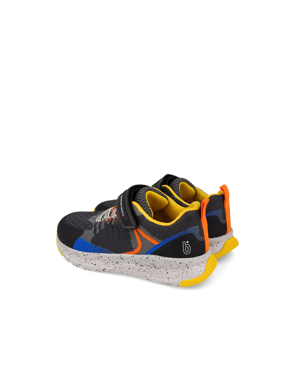 Biomecanics pantofi baieti sport 26-34 Mat Negro Y Azul Elctrico