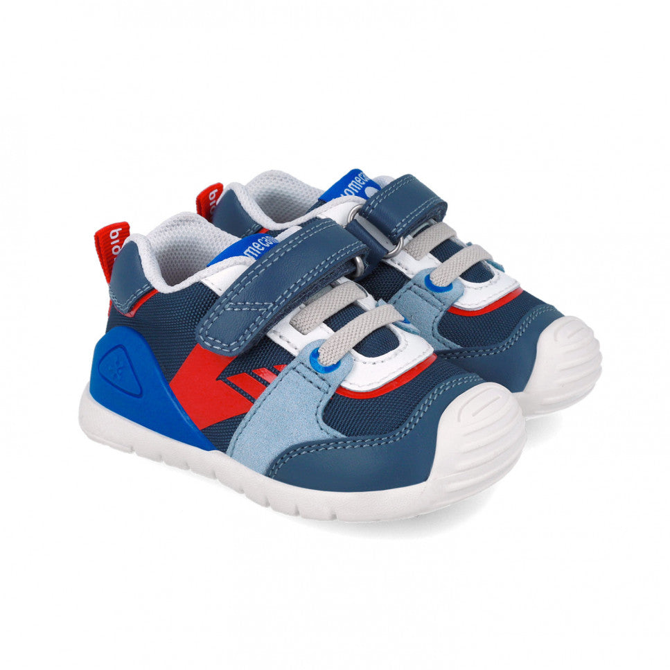 Biomecanics pantofi baieti sport Primii pasi 18-24 Sauvage Petrol