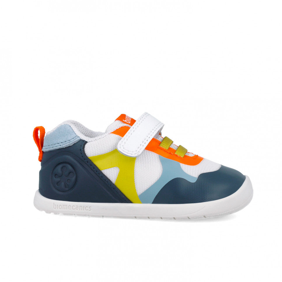 Biomecanics pantofi baieti sport Primii pasi 19-23 Rejilla Blanco Y Ocean
