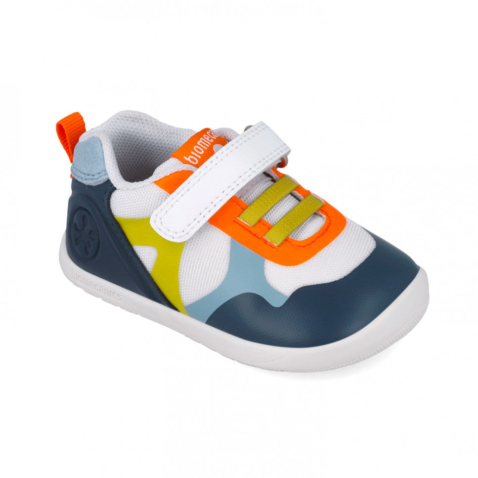 Biomecanics pantofi baieti sport Primii pasi 19-23 Rejilla Blanco Y Ocean