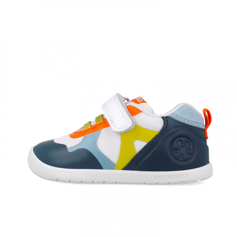 Biomecanics pantofi baieti sport Primii pasi 19-23 Rejilla Blanco Y Ocean