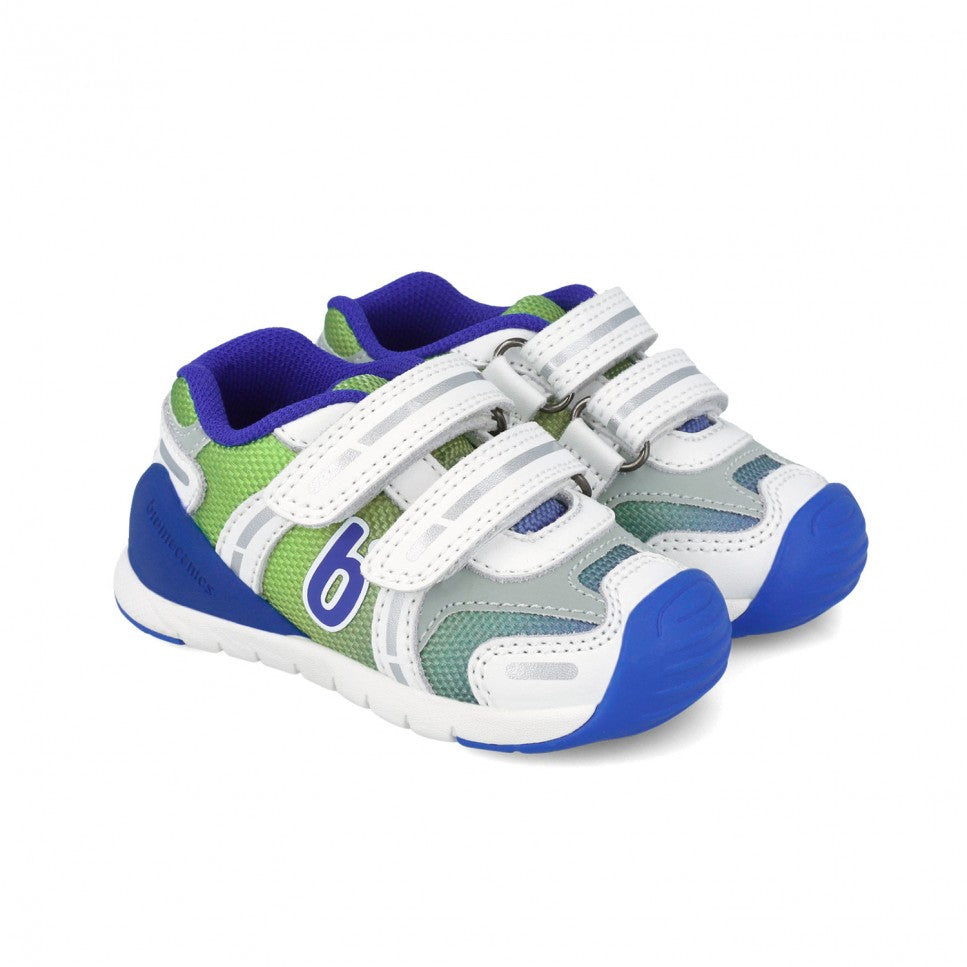Biomecanics pantofi baieti sport Primii Pasi 19-25 Napa Blanco Y Royal Imagine principală a produsului