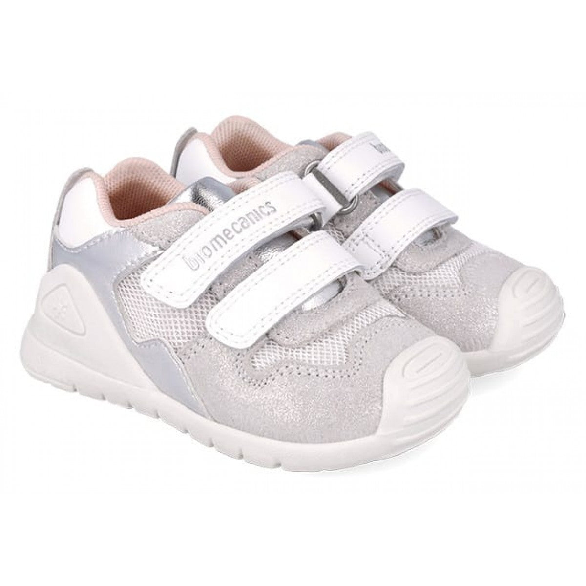 Biomecanics pantofi fete 18-24 Napa Blanco Y Plata Imagine principală a produsului