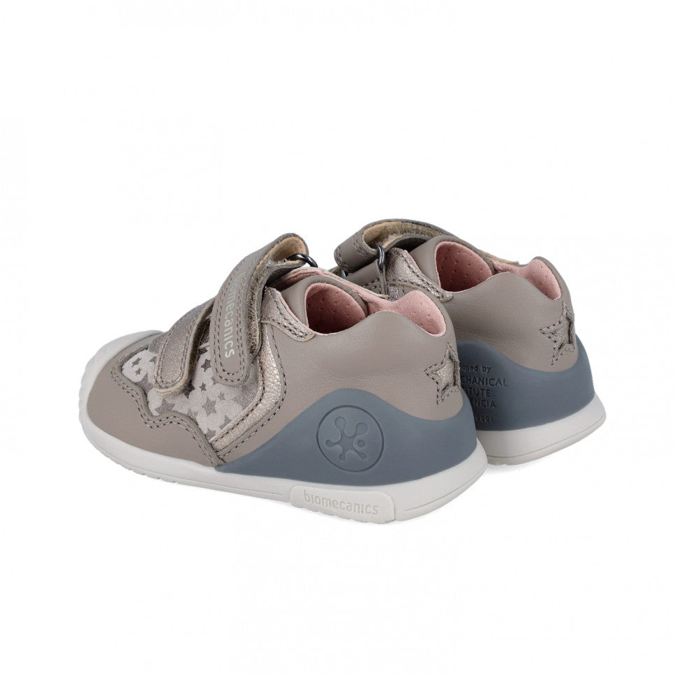Biomecanics pantofi fete 18-24 Oyster cu stelute