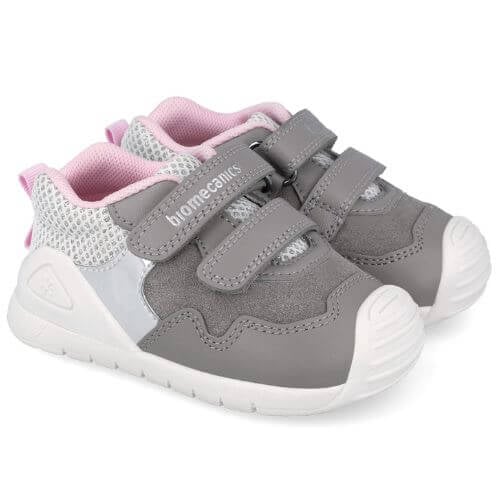 Biomecanics pantofi fete 18-25 Sauvage Grigio cu sidef Imagine principală a produsului