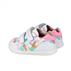 Biomecanics pantofi fete BAREFOOT 19-26 Napa Blanco cu leopard