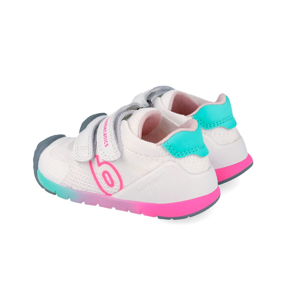 Biomecanics pantofi fete 19-25 Rejilla Blanco Y Fucsia