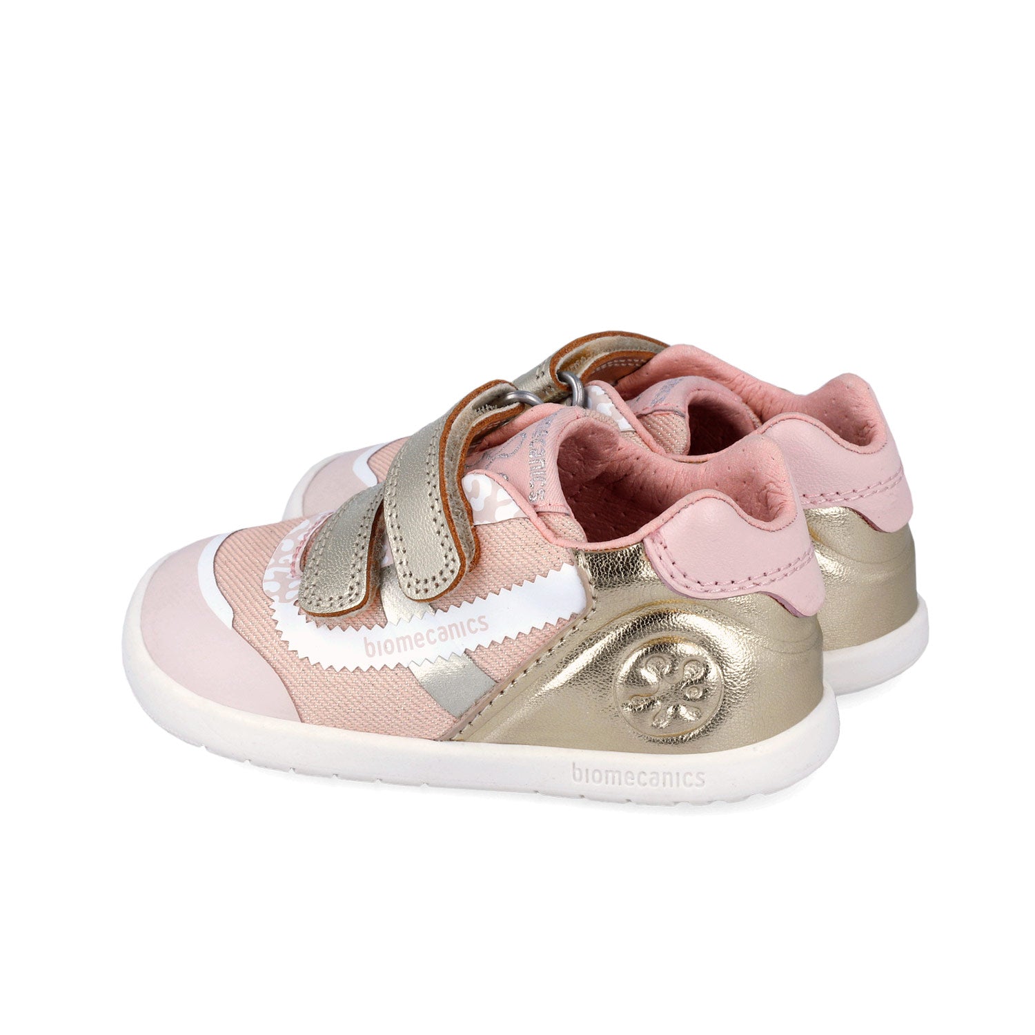 Biomecanics pantofi fete 19-26 Metalcris Platino Y Cotton