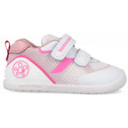 Biomecanics pantofi fete BAREFOOT 19-26 Rejilla Blanco Y Rosa