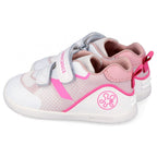 Biomecanics pantofi fete BAREFOOT 19-26 Rejilla Blanco Y Rosa