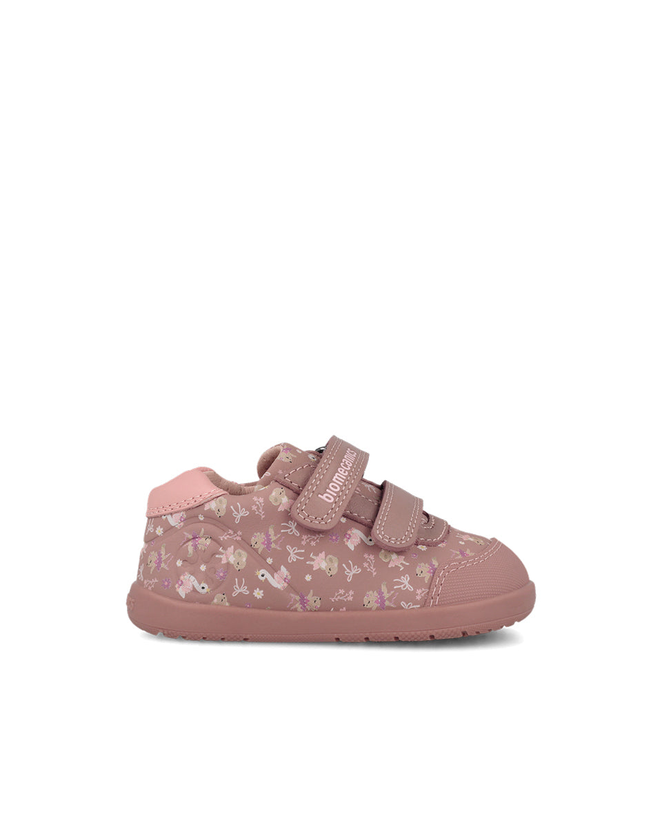 Biomecanics pantofi fete Barefoot 19-26 Sauvage Kiss cu lebede