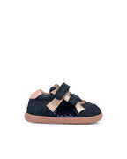 Biomecanics pantofi fete Barefoot 19-26 Sauvage Ocean cu paiete