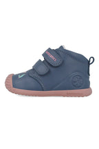 Biomecanics pantofi fete captusiti 18-25 Sauvage Petrol cu floare si colibri