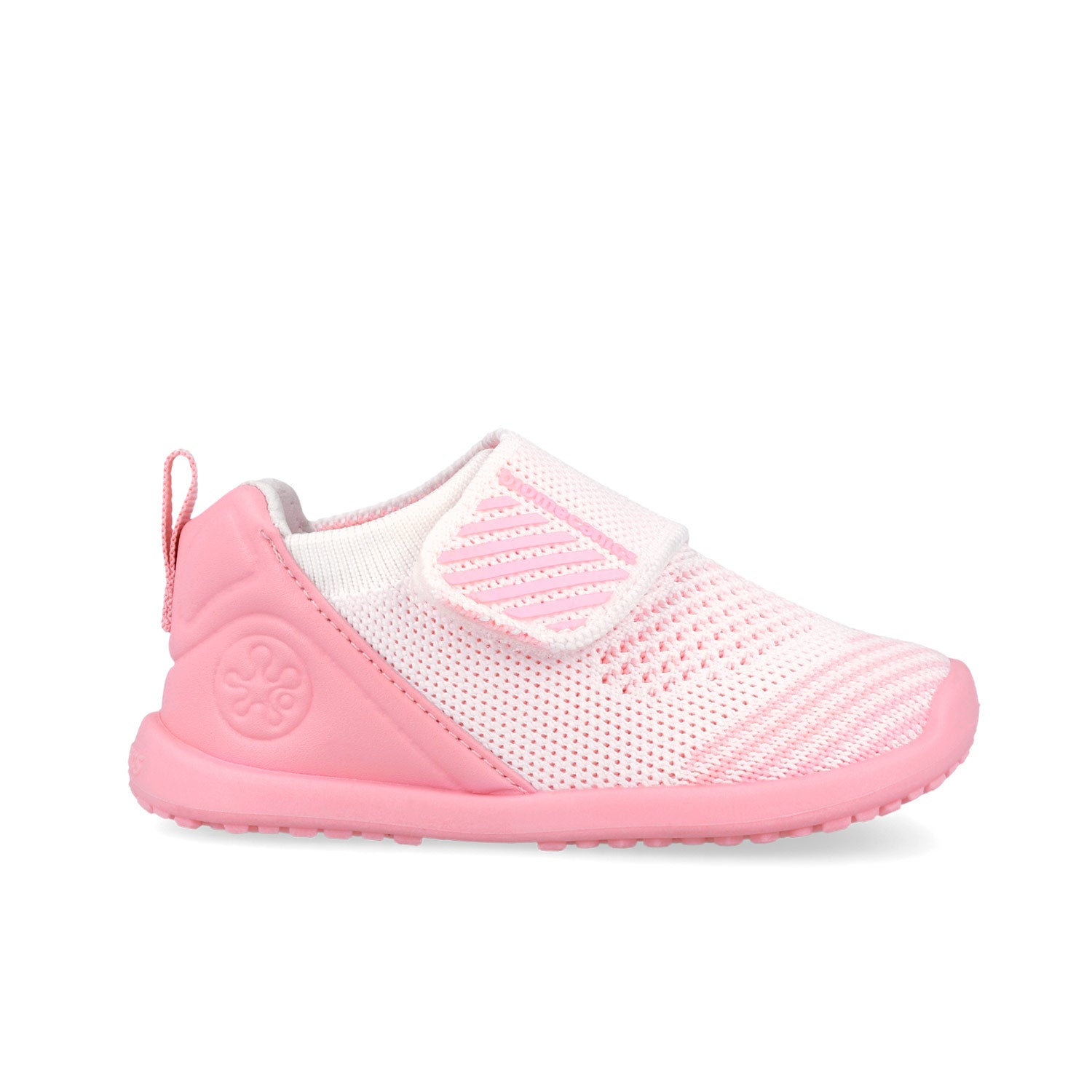 Biomecanics pantofi fete de casa Wider Biohome Barefoot Primii Pasi 19-26 Rejilla Blanco Y Rosa