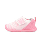 Biomecanics pantofi fete de casa Wider Biohome Barefoot Primii Pasi 19-26 Rejilla Blanco Y Rosa