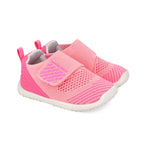 Biomecanics pantofi fete de casa Wider Biohome Barefoot Primii Pasi 19-26 Rejilla Rosa