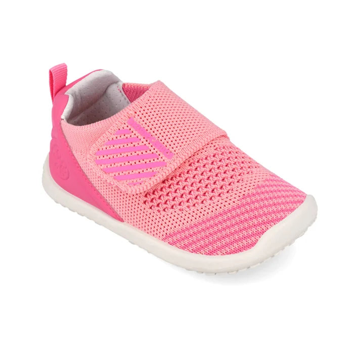 Biomecanics pantofi fete de casa Wider Biohome Barefoot Primii Pasi 19-26 Rejilla Rosa