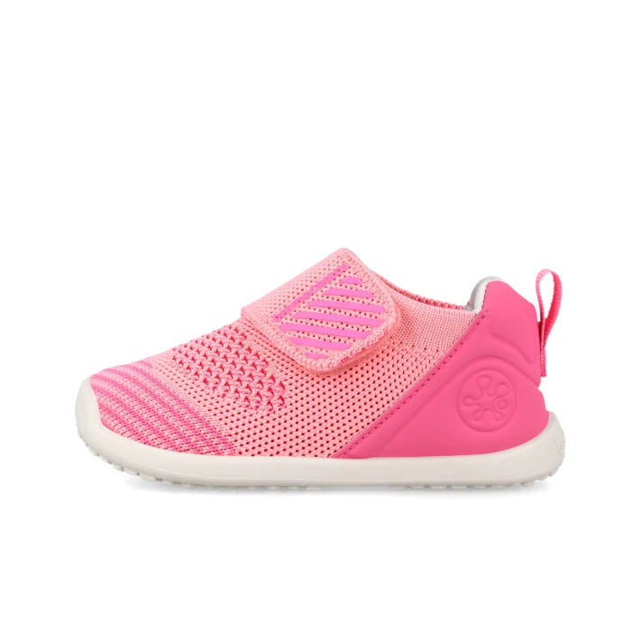 Biomecanics pantofi fete de casa Wider Biohome Barefoot Primii Pasi 19-26 Rejilla Rosa