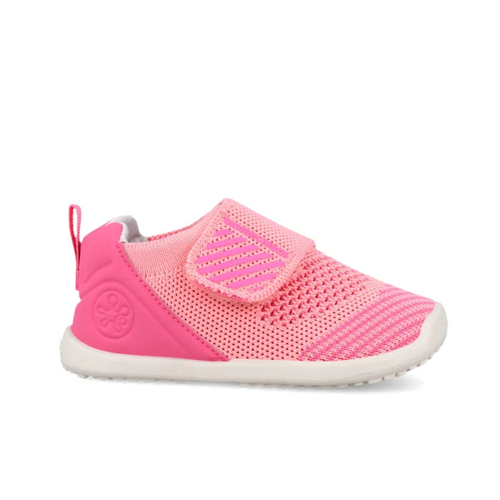 Biomecanics pantofi fete de casa Wider Biohome Barefoot Primii Pasi 19-26 Rejilla Rosa