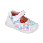 Biomecanics pantofi fete decupati 18-24 Napa Blanco cu inimioare