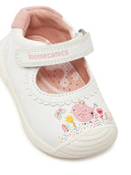 Biomecanics pantofi fete decupati 18-24 Napa Blanco cu puisor