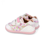 Biomecanics pantofi fete din panza BAREFOOT 19-26 Lurex Blanco
