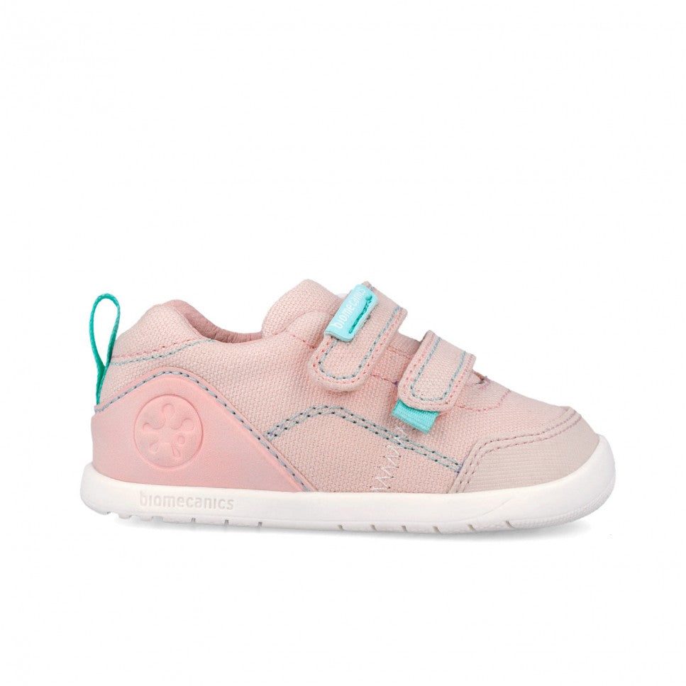 Biomecanics pantofi fete din panza BAREFOOT 19-26 Pique Rosa