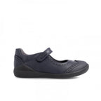 Biomecanics pantofi fete scoala 35-38 Azul Marino cu perforatii