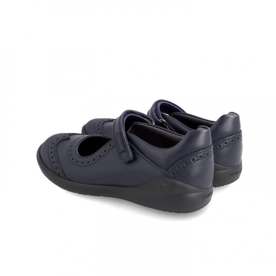 Biomecanics pantofi fete scoala 35-38 Azul Marino cu perforatii