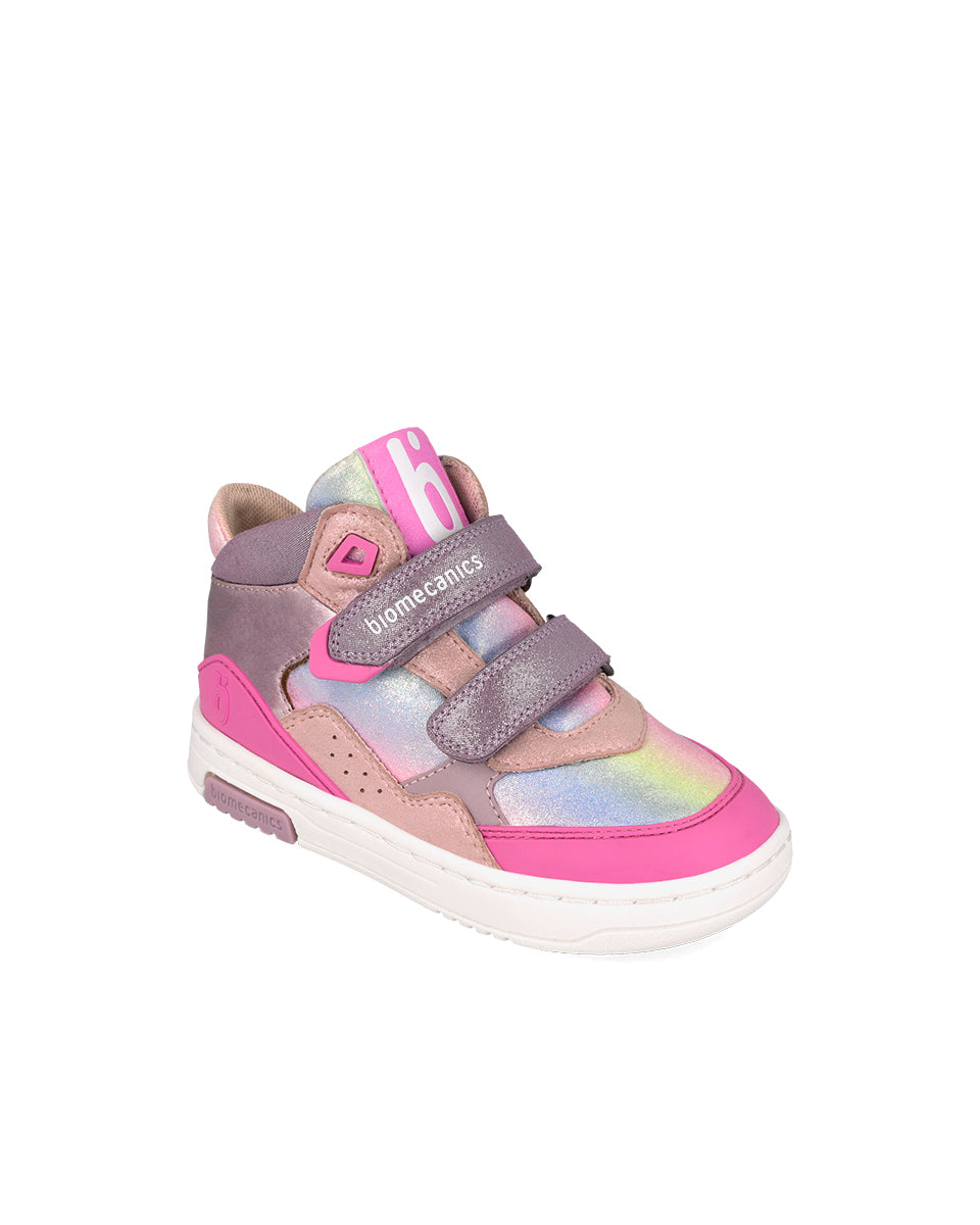 Biomecanics pantofi fete sneakers 25-34 Serraje Orchid Y Multicolor
