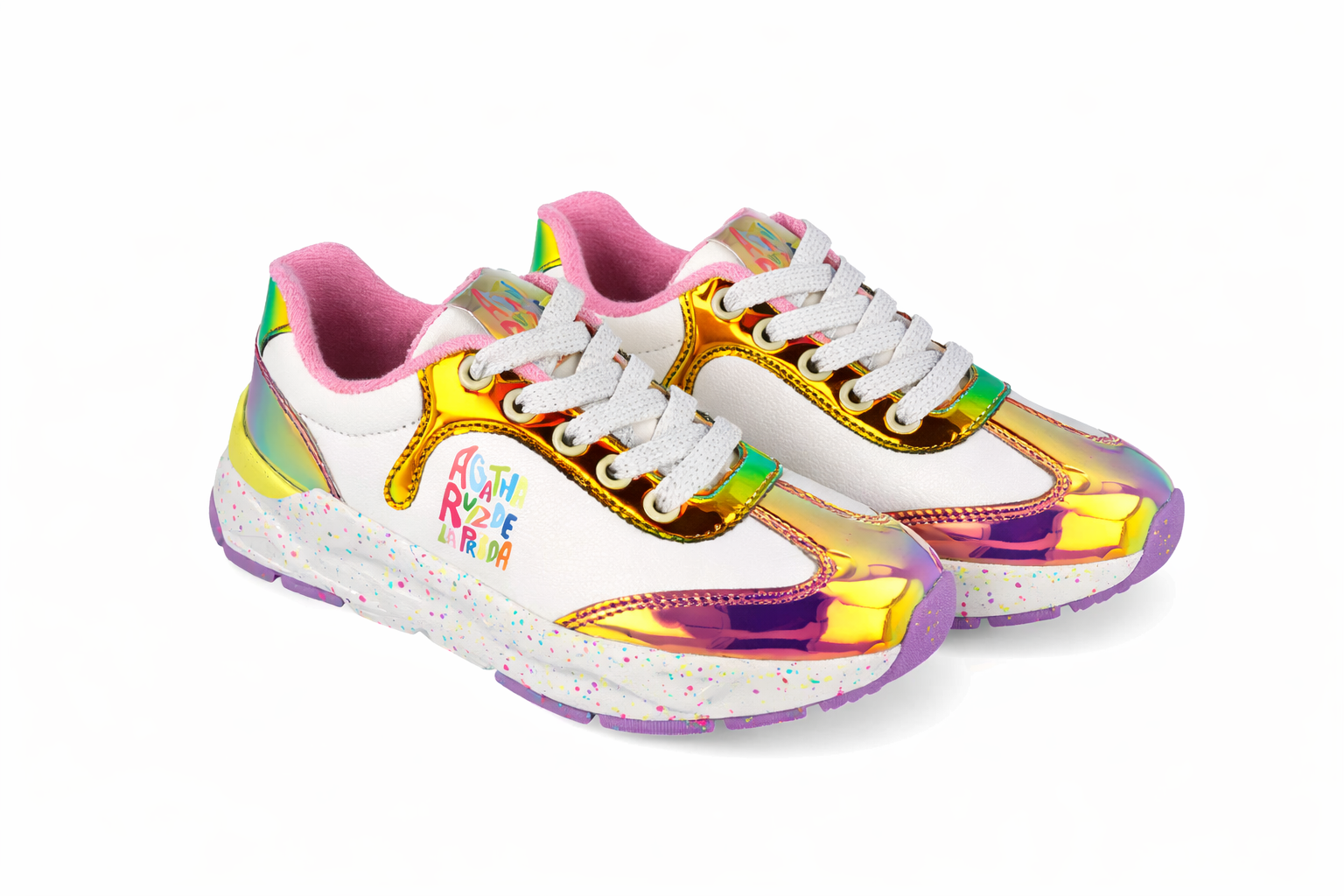 Biomecanics pantofi fete sport 28-36 Mat Blanco Y Plata