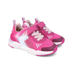 Biomecanics pantofi fete sport cu LED 24-32 Rejilla Fucsia