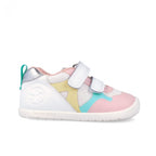 Biomecanics pantofi fete sport First Steps Barefoot 19-26 Blanco Y Multicolor