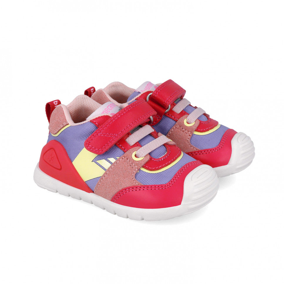 Biomecanics pantofi fete sport Primii pasi 18-24 Sauvage Fucsia Imagine principală a produsului