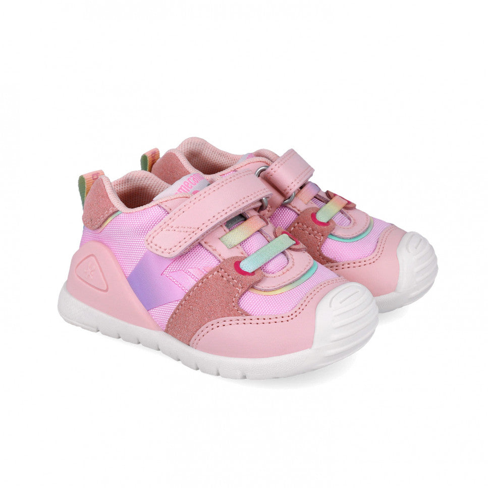 Biomecanics pantofi fete sport Primii pasi 18-24 Sauvage Rosa