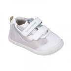 Biomecanics pantofi fete sport Primii pasi 19-23 Serraje Laminado Plata