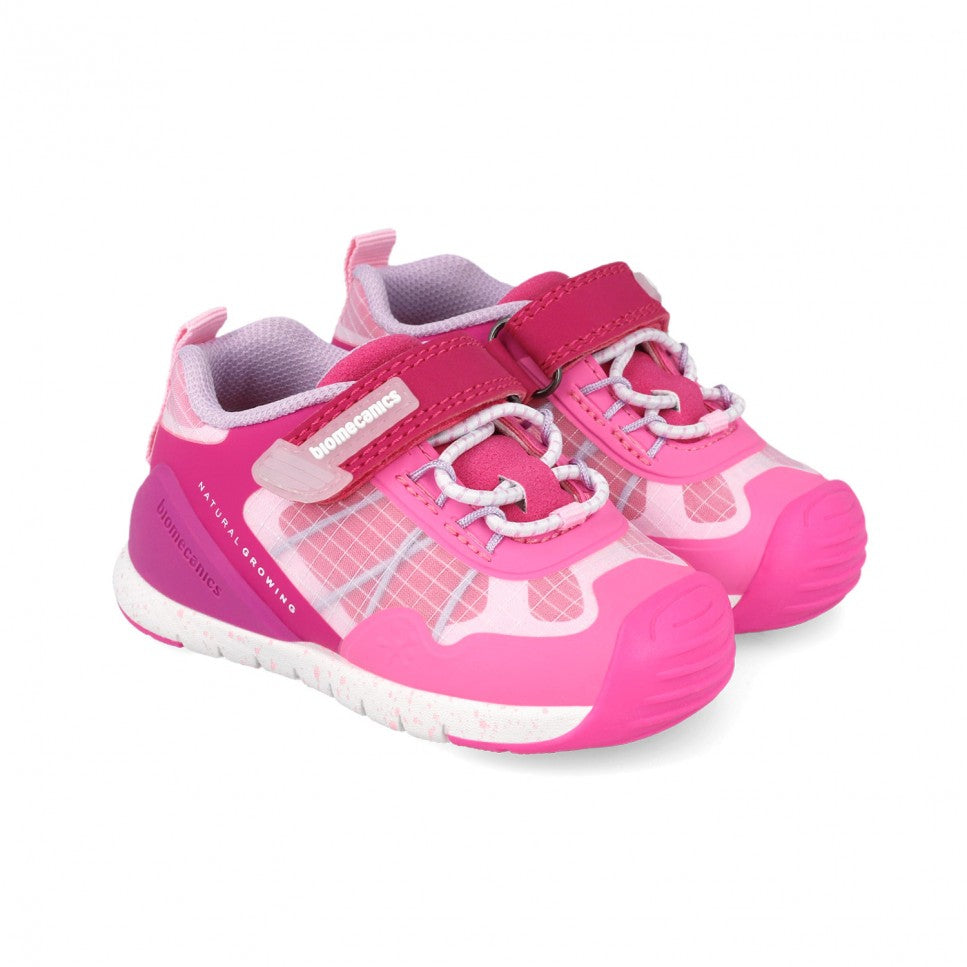 Biomecanics pantofi fete sport Primii Pasi 19-25 Mat Fucsia Imagine principală a produsului