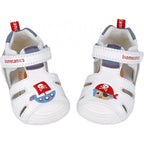 Biomecanics sandale baieti 18-25 Napa Blanco cu pirati