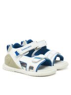 Biomecanics sandale baieti 19-25 Napa Blanco cu albastru