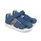 Biomecanics sandale baieti 28-34 Nobuck Petrol