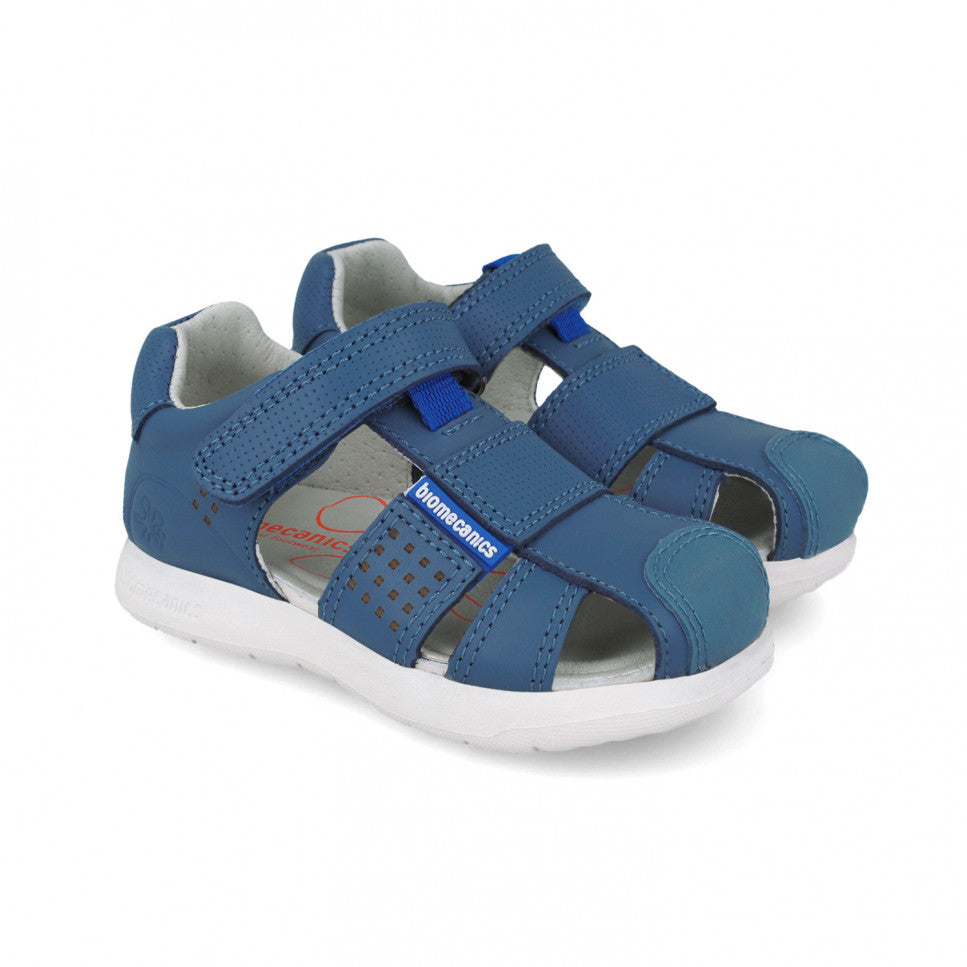 Biomecanics sandale baieti 28-34 Nobuck Petrol