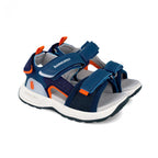 Biomecanics sandale baieti 27-34 Azul cu portocaliu