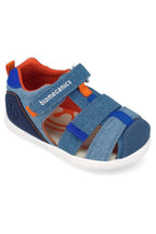 Biomecanics sandale baieti Barefoot din panza canvas 19-26 Pique Jeans