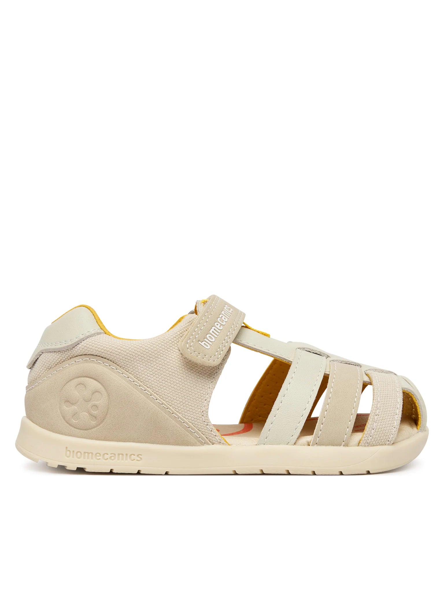 Biomecanics sandale baieti Barefoot Primii Pasi cu varf protejat 19-26 Sauvage Sporco